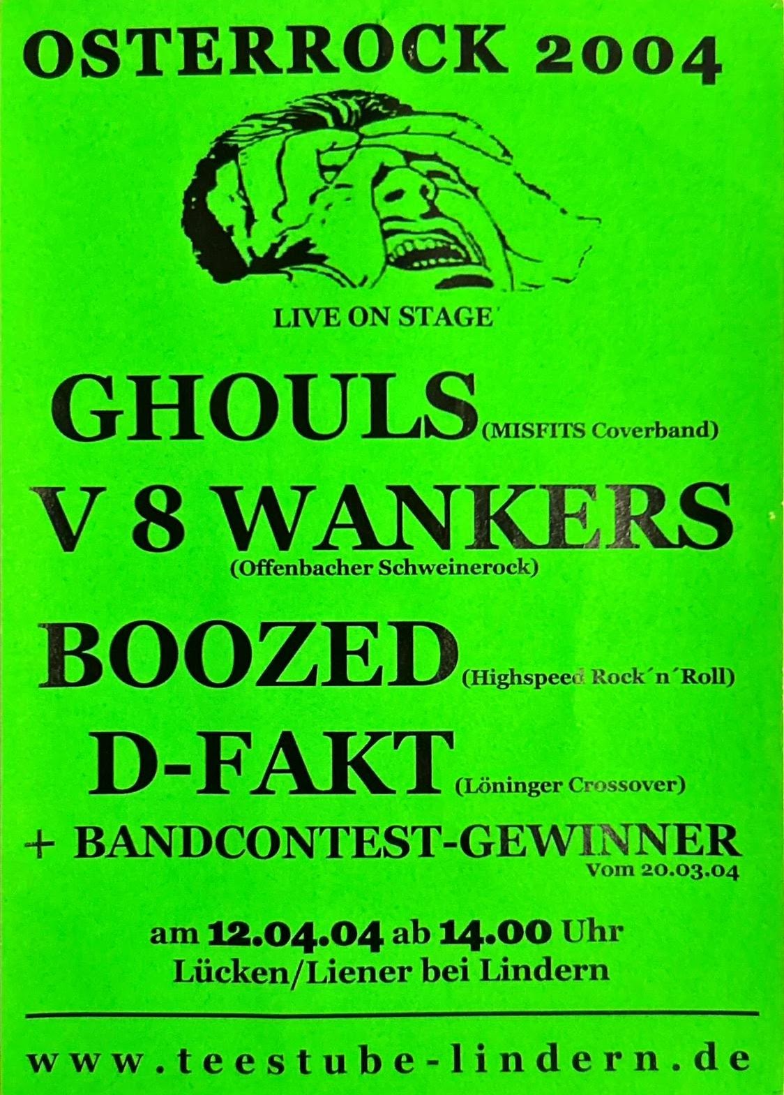 Plakat Osterrock Festival 2004