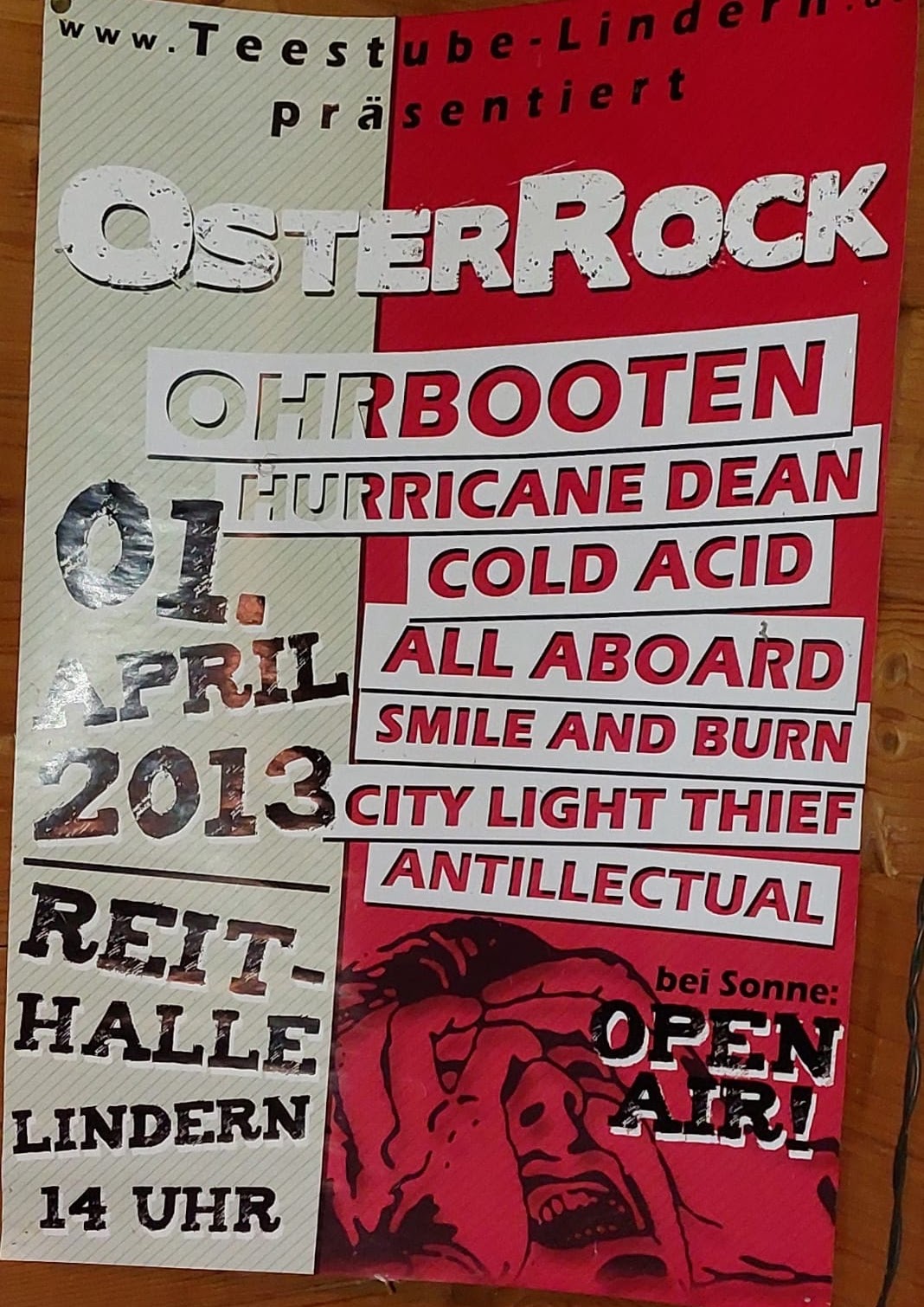 Plakat Osterrock Festival 2013