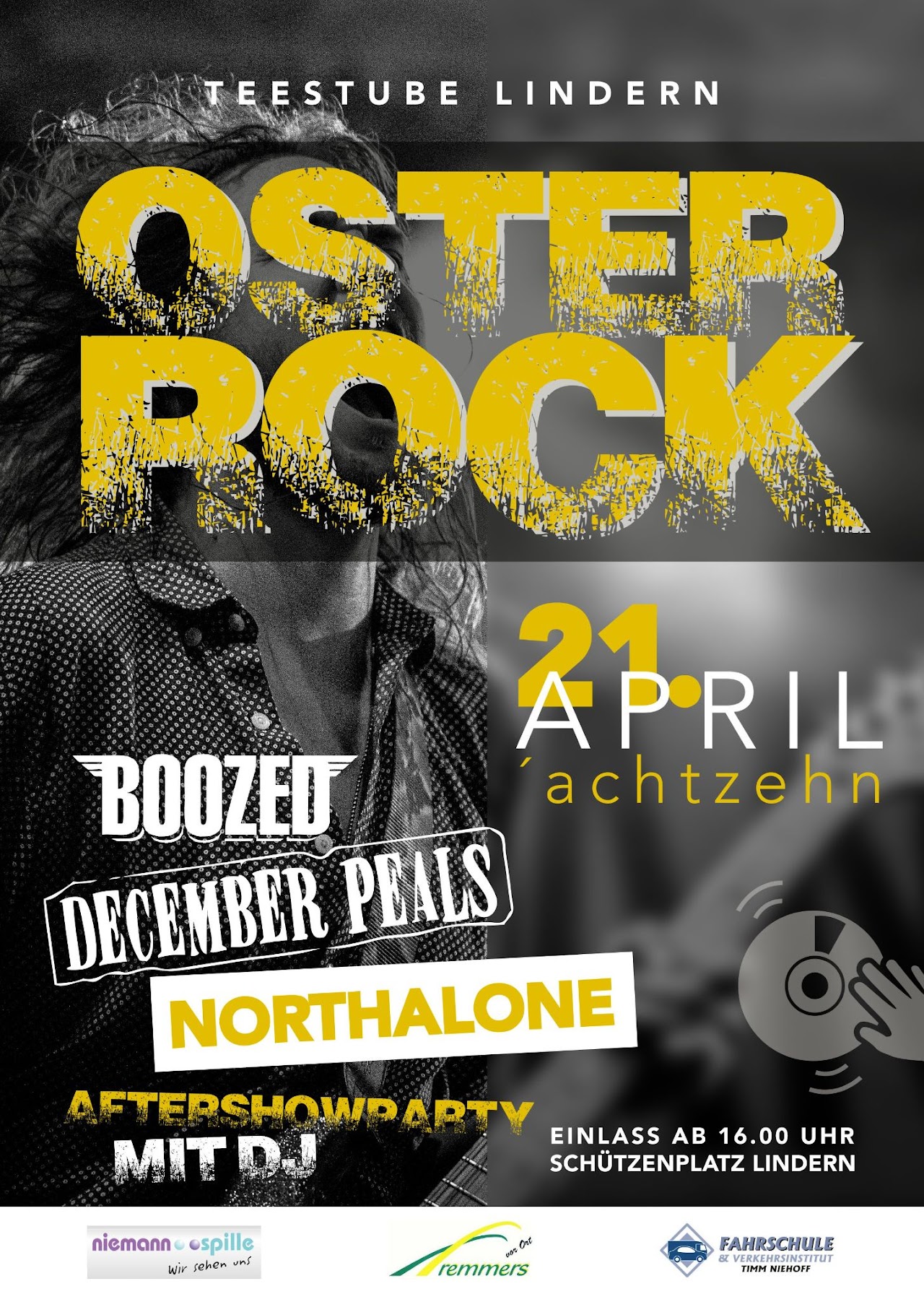Plakat Osterrock Festival 2018