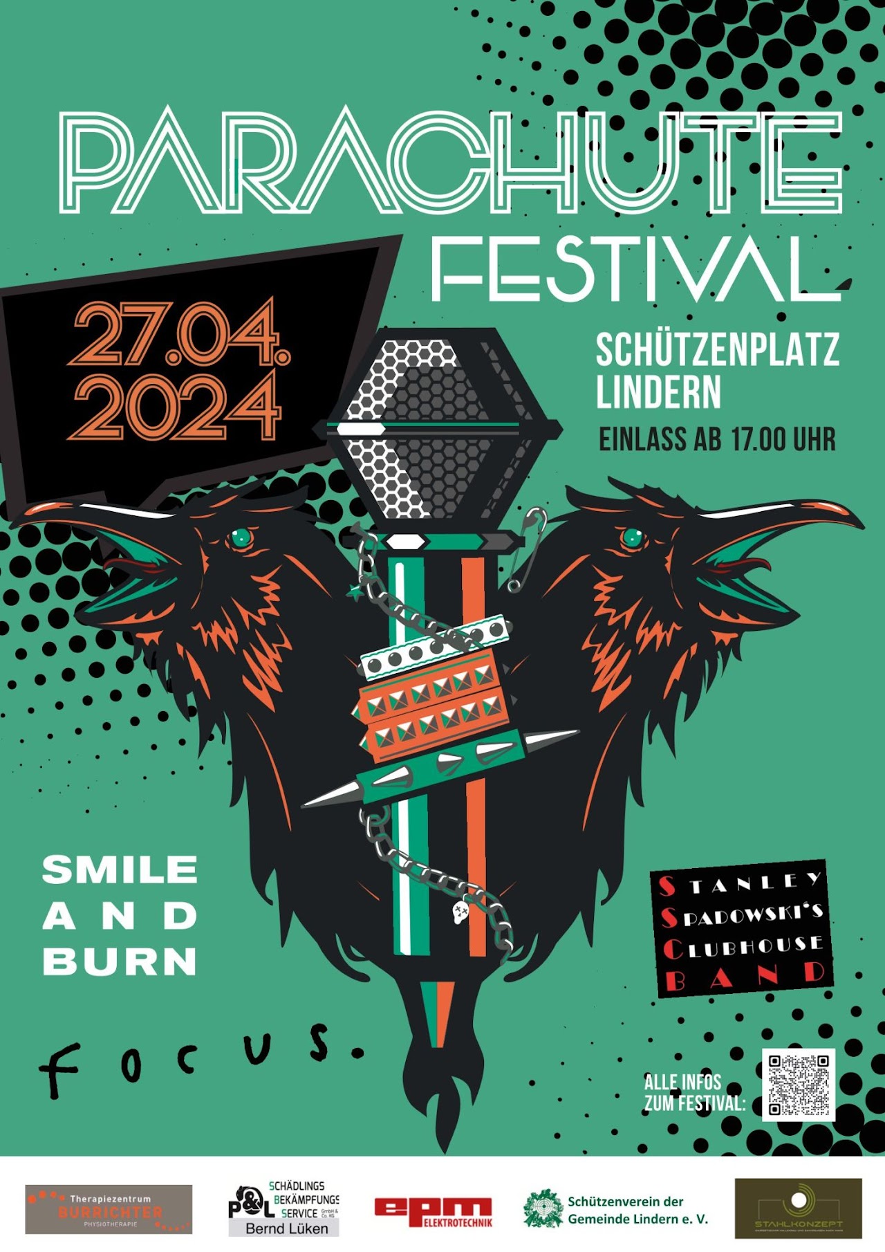 Plakat Parachute Festival 2024
