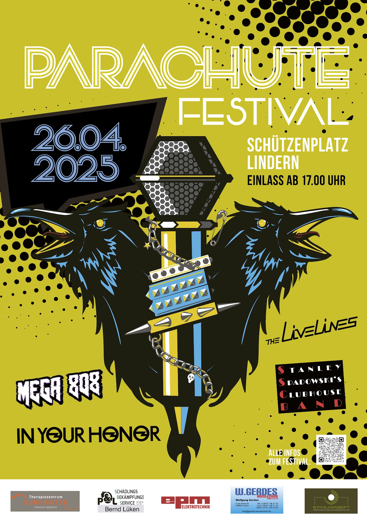Plakat Parachute Festival 2025